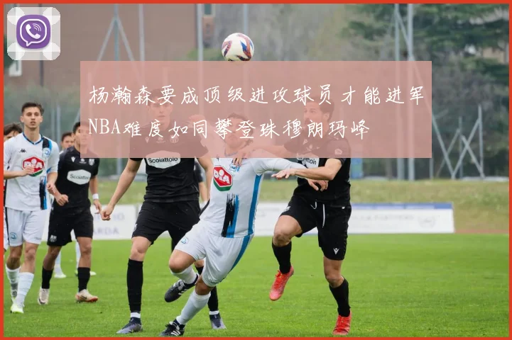 杨瀚森要成顶级进攻球员才能进军NBA难度如同攀登珠穆朗玛峰